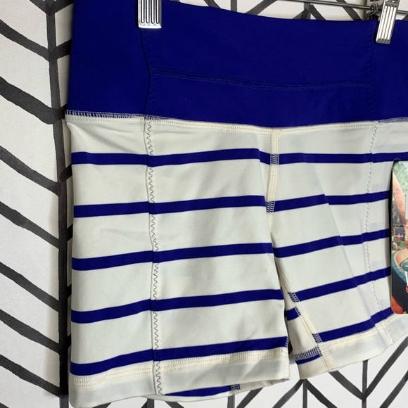 🔸 Lululemon run fast track short 2 or 4 seawheeze - Picture 9 of 9